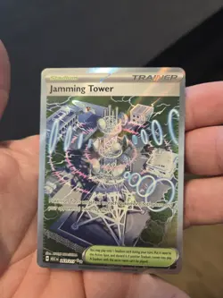 JAMMING TOWER 261/217 ULTRA RARE ME: ASCENDED HEROES POKEMON NEAR MINT - Image 1