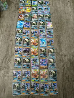 Lot of 50 Pokemon TCG Chinese GX & V Ultra Rare Holo Cards Bulk Collection CG08 - Image 1