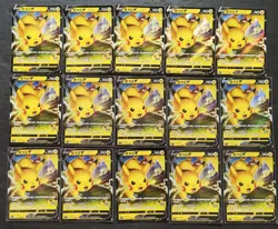 15 Lot Pokemon TCG S-Chinese CS1aC Pikachu. Holo SE58 - Image 1