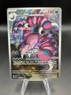 TCG POKEMON DRAPION HOLO ILLUSTRATION RARE 097/088 PERFECT ORDER - Image 1
