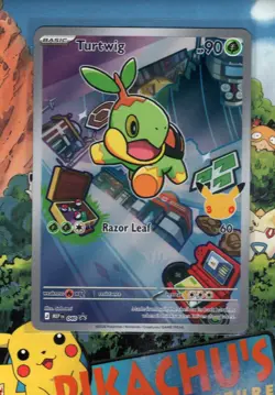 Pokemon TCG Turtwig MEP 040 First Partner Illustration Rare Promo NM/M - Image 1