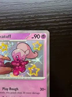 Pokemon TCG Tinkatuff 166/091 Sv: Paldean Fates Shiny Rare NM - Image 3