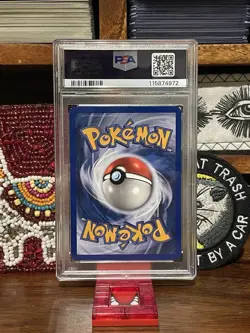 2002 Pokemon Legendary Collection NIDORAN Reverse Holo 82/110 PSA 8 - Image 2