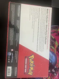 Pokemon S&V Black Bolt or White Flare Binder and Poster Collection with Boosters - Image 4