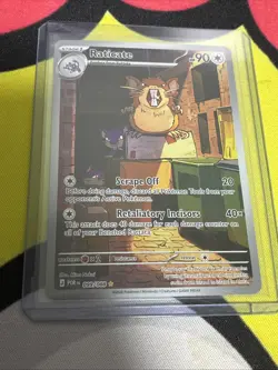 Pokemon Raticate 099/088 Perfect Order Illustration Rare Holo - Image 1