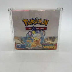 Pokemon TCG Scarlet & Violet Surging Sparks Booster Box SEALED w/Acrylic - Image 5
