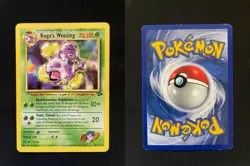 Koga's Weezing 50/132 Uncommon Gym Challenge Pokemon Moderately Played - Image 1