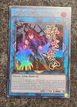 Promethean Princess, Bestower of Flames (Stamp) Ultra Rare RA05-EN107 Yu-Gi-Oh! - Image 1