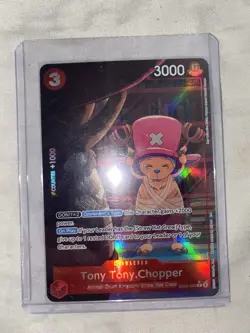 Bandai Tony Tony Chopper One Piece CCG EB02-003 Rare Foil Alt Art 3000 - Image 1