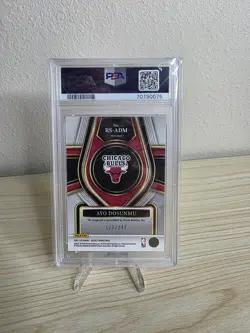 AYO DOSUNMU RC AUTO /249 2021-22 SELECT ROOKIE SIGNATURES #RS PSA 10 Gem MT 📈 - Image 2