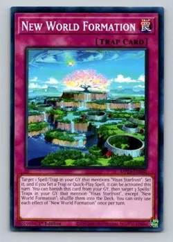 2024 Yugioh Trap Card New World Formation MP24-EN380 1st Edition Common - Image 1