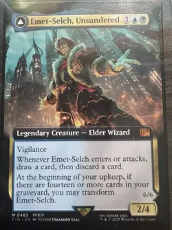 Emet- Selch, Unsundered Magic MTG Final Fantasy 0483 - Image 1