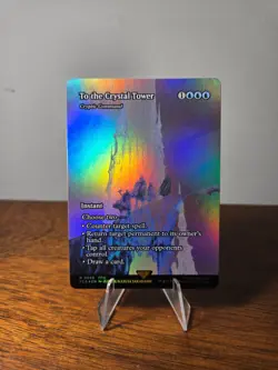 To the Crystal Tower - Cryptic Command (Showcase) MTG Final Fantasy Foil - Image 1
