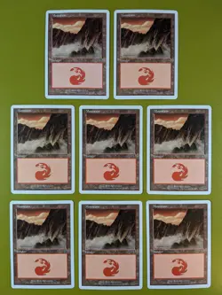 8 Mountain (339) Seventh Edition 7th Magic the Gathering MTG 8 - Image 1