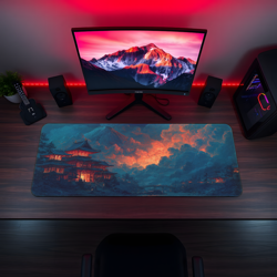 TCG Playmat | Japanese Temple Themed TCG Playmat | MTG Playmat | Flesh & Blood - Image 5