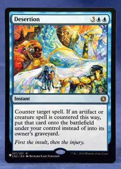 Desertion - MTG - The List - Excellent NM - Image 1