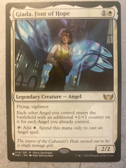 MTG - Giada, Font of Hope - SNC - Magic the Gathering NM - Image 1