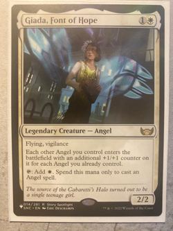 MTG - Giada, Font of Hope - SNC - Magic the Gathering NM - Image 3