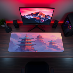 TCG Playmat | Japanese Temple Themed TCG Playmat | MTG Playmat | Flesh & Blood - Image 5