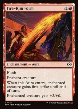 Fire-Rim Form - Tarkir: Dragonstorm #0107 MTG Magic The Gathering - Image 1