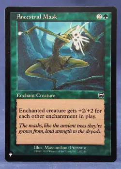 Ancestral Mask (MMQ) - MTG - The List - Excellent NM - Image 1