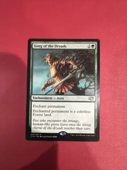Song Of The Dryads Mtg Commander 2014 Lp Light Play - Image 1