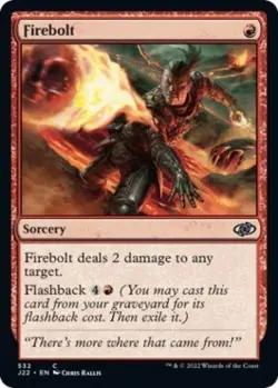 Firebolt - Near Mint MTG Jumpstart 2022 - Image 1