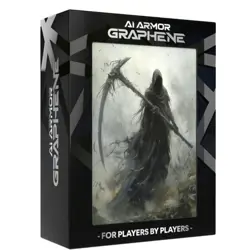 (Grim Reaper) - 100ct Textured TCG/MTG Art Card Sleeves (Graphene) - Image 2