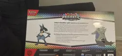 2 x Pokemon Prismatic Evolutions Lucario EX and Tyranitar EX Premium Collection - Image 4
