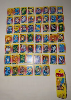 Pikachu Torchic Pokemon Mini Playing Cards Appendix Vintage Nintendo Japanese - Image 2