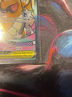 Pokemon TCG Ascended Heroes Mega Dragonite EX 271/217 Secret Rare, Pack Fresh! - Image 3