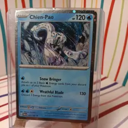 Chien-Pao - Paradox Rift 057/182 Rare Cosmos Holo Pokemon TCG - Image 1