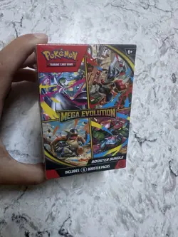 Pokemon Mega Evolution Booster Bundle 6 Packs Gardevoir Lucario - Image 1