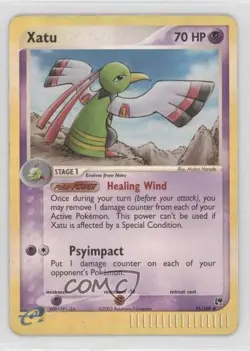 Xatu Reverse Foil Pokemon EX Sandstorm #55 2003 - Image 1