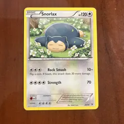 Pokemon TCG Snorlax 26/39 Kalos Starter Set Regular - Image 1