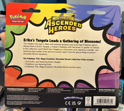 Pokemon TCG: Mega Evolution Ascended Heroes Collection (Erika) 2-Pack Blister - Image 2