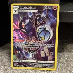 Chandelure TG04 Full Art Holo Pokemon TCG Lost Origin Trainer Gallery 150 HP - Image 1