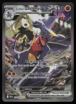 Cynthia's Garchomp ex 232/182 SIR Destined Rivals Pokemon English NM - Image 1