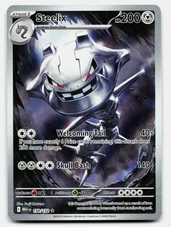 STEELIX MEGA EVOLUTION 150/132 NM ILLUSTRATION RARE POKEMON - Image 2