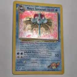 Mear Mint | Misty's Tentacruel Gym Heroes 10/132 | Great Centering | Pokemon TCG - Image 1
