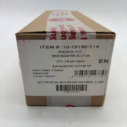 Pokemon TCG Mega Evolution Phantasmal Flames Booster 6-Box Case SEALED ME02 - Image 1