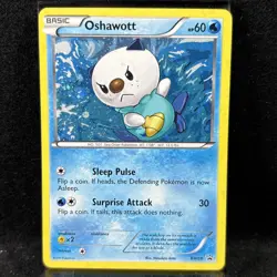 Oshawott BW08 Holo Black Star Promos Pokemon TCG - Image 1
