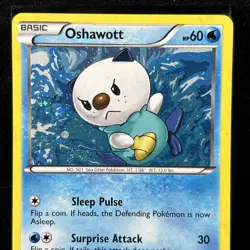 Oshawott BW08 Holo Black Star Promos Pokemon TCG - Image 3