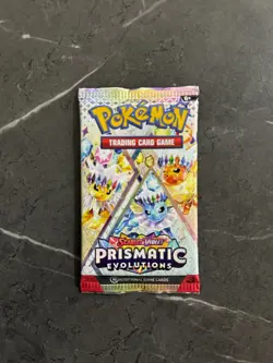 (VERY HEAVY) 🔥22.41g Prismatic Evolutions Pokemon Sealed Booster Pack Brand New - Image 2