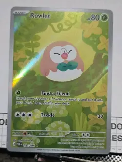 Pokemon Rowlet 090/088 Perfect Order 2026 Illustration Rare - Image 2