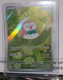 Pokemon Rowlet 090/088 Perfect Order 2026 Illustration Rare - Image 5