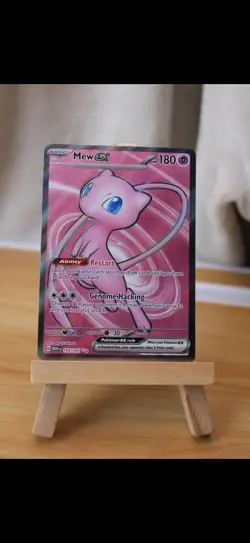 The Pokemon Company Mew ex Ultra Rare Full Art Holo 180 HP 193/165 SV151 - Image 1