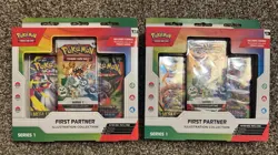 Pokemon TCG First Partner Illustration Collection (Series 1) Lot Of 2 - Image 1