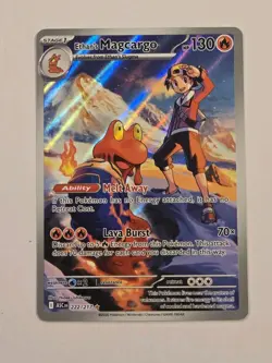 Magcargo 222/217 Me: Ascended Heroes Pokemon TCG Holo Illustration Rare ENGLISH - Image 1