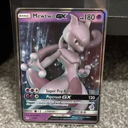 Mewtwo GX Stamped Promo Holo Pokemon TCG Battle Academy 031/068 read description - Image 1